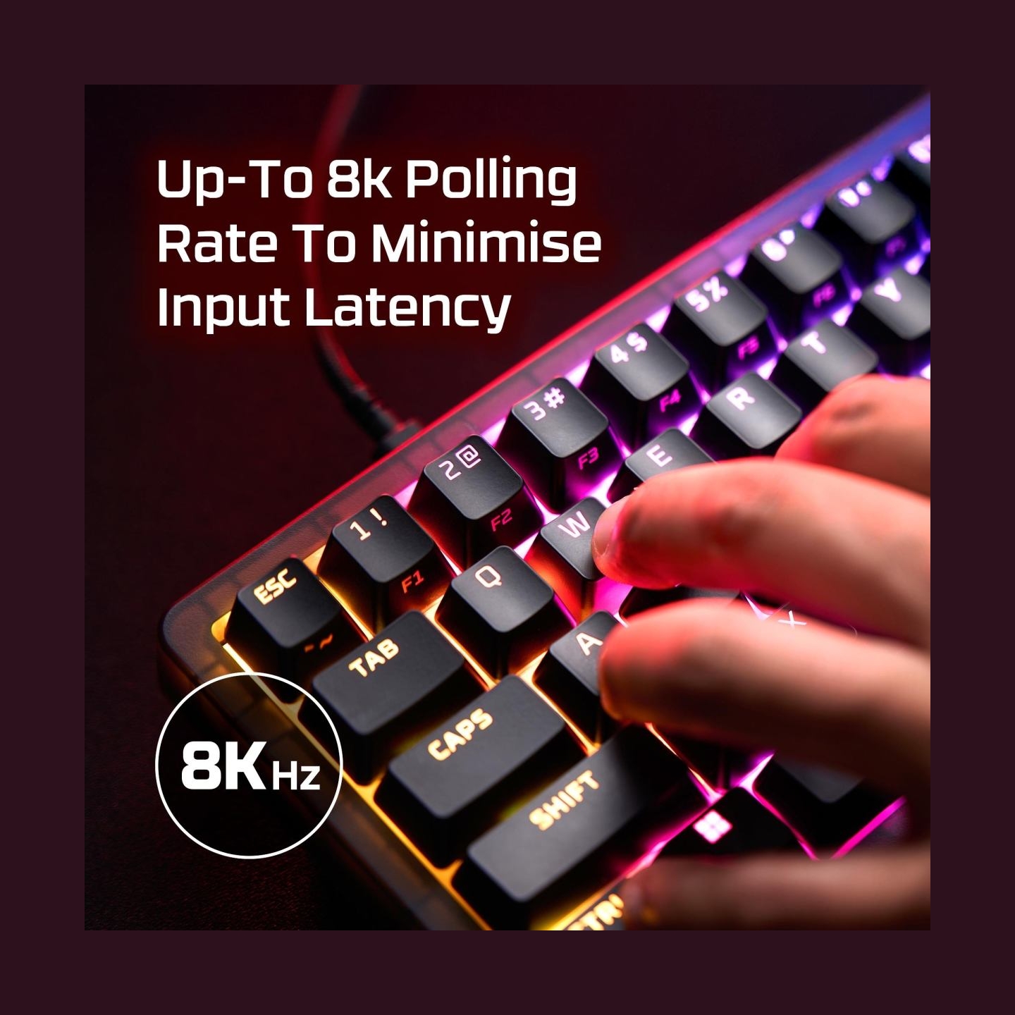 Hyperx Keyboard gaming Origins 2 65 - B4QS3AA#ABA