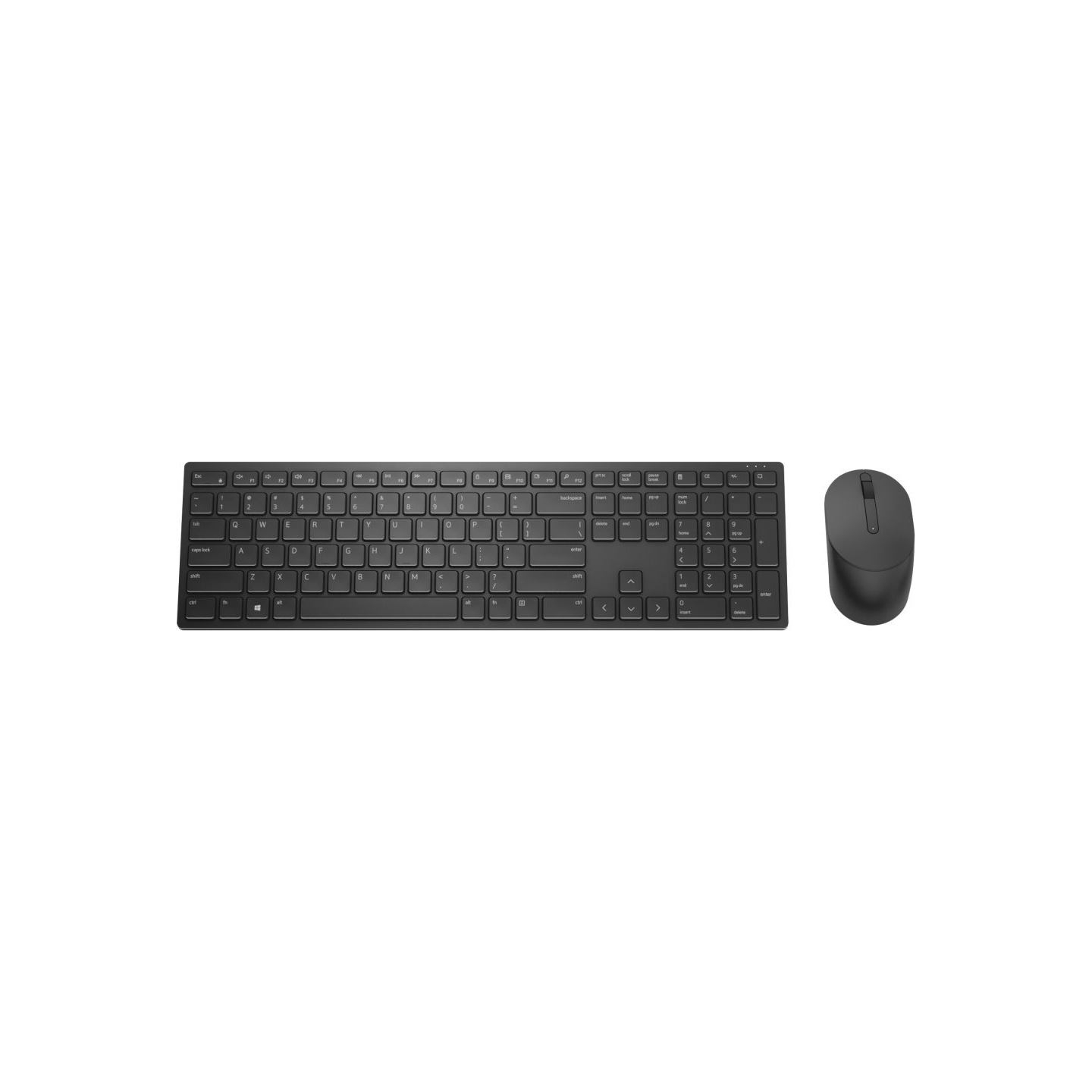 Dell Pro Wireless Keyboard and Mouse - KM5221W - US International (QWERTY) / 580-AJRP