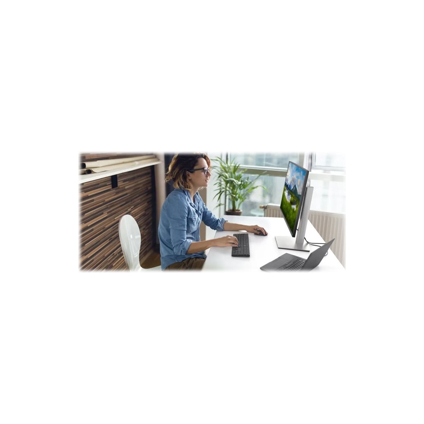 Dell Pro Wireless Keyboard and Mouse - KM5221W - US International (QWERTY) / 580-AJRP