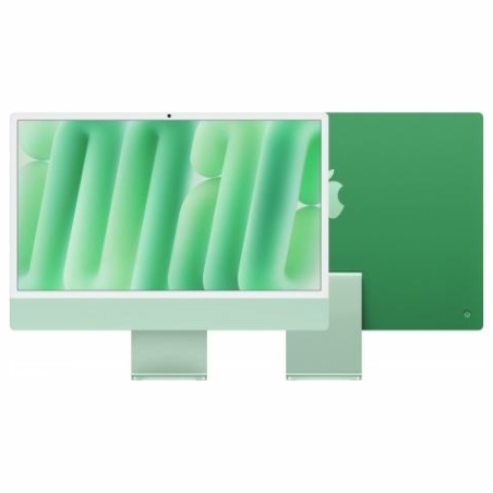 Apple iMac 24 inch: M4 10/10, 24GB, 512GB SSD - Green