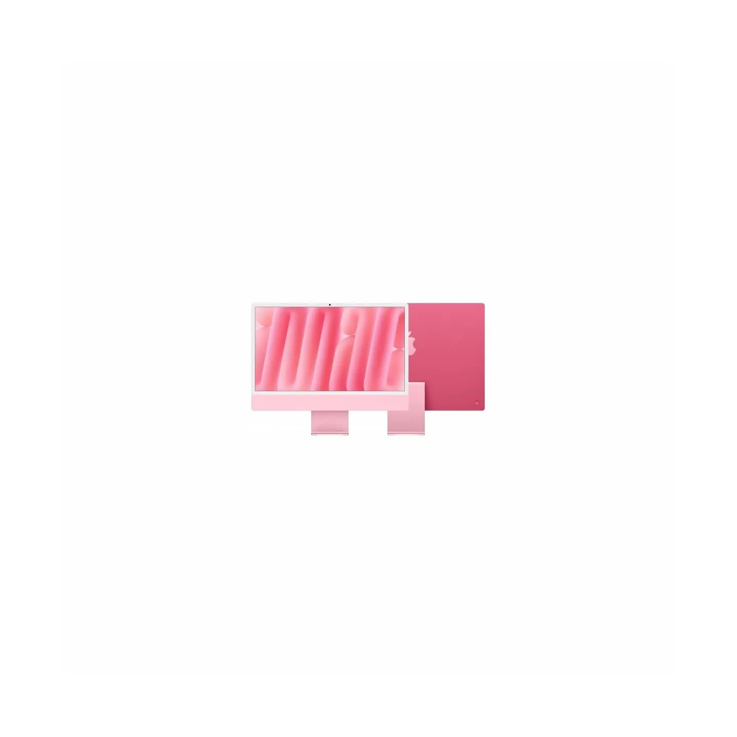 Apple iMac 24 inch: M4 10/10, 16GB, 256GB SSD - Pink