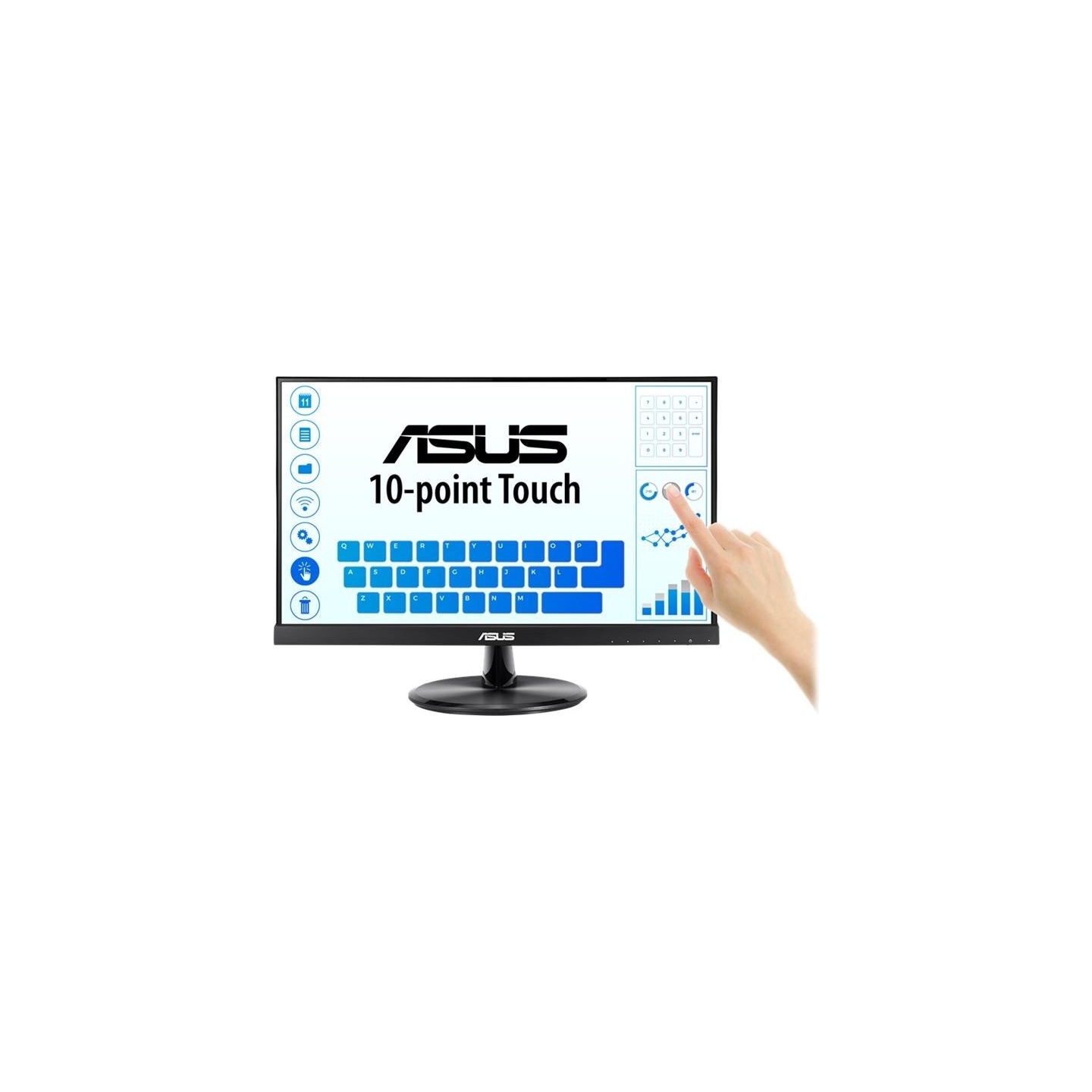 Asus | VT229H | 21.5 " | IPS | 16:9 | 60 Hz | 5 ms | 1920 x 1080 pixels | 250 cd/m² | HDMI ports quantity 1