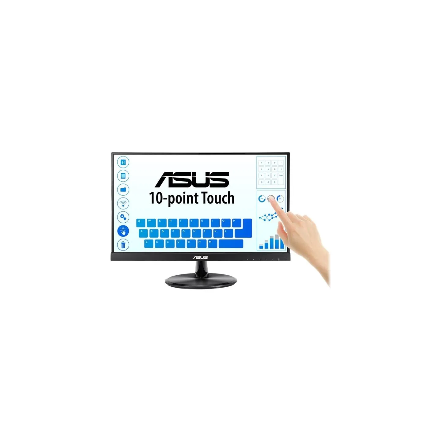 Asus | VT229H | 21.5 " | IPS | 16:9 | 60 Hz | 5 ms | 1920 x 1080 pixels | 250 cd/m² | HDMI ports quantity 1