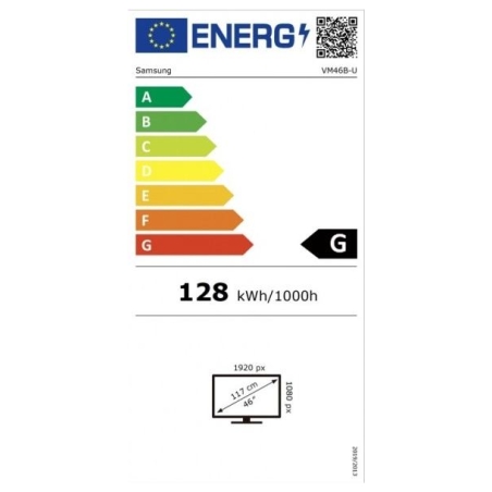 Samsung 46"  VM46B-U 500NITS 24/7 VIDEO WALL