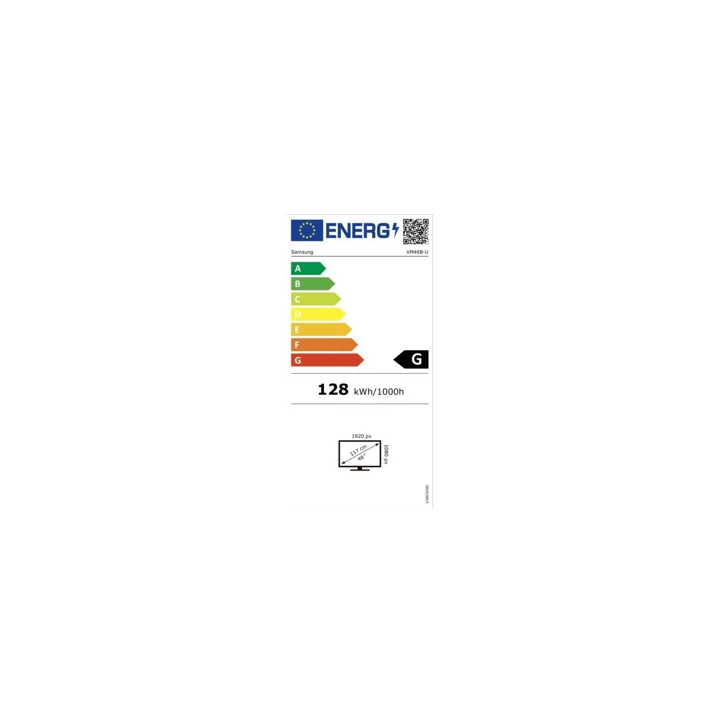 Samsung 46"  VM46B-U 500NITS 24/7 VIDEO WALL