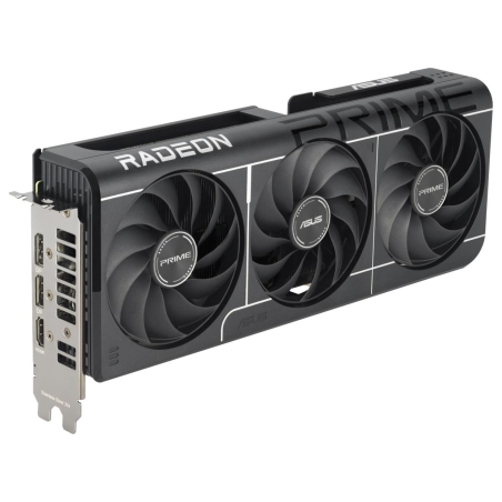 Asus Graphics Card|ASUS|AMD Radeon RX 9060 XT|16 GB|GDDR6|128 bit|PCIE 5.0 16x|Triple slot Fansink|1xHDMI|2xDisplayPort|PRIME-RX