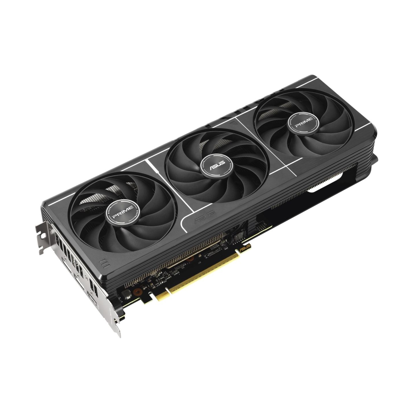 Asus Graphics Card|ASUS|AMD Radeon RX 9060 XT|16 GB|GDDR6|128 bit|PCIE 5.0 16x|Triple slot Fansink|1xHDMI|2xDisplayPort|PRIME-RX