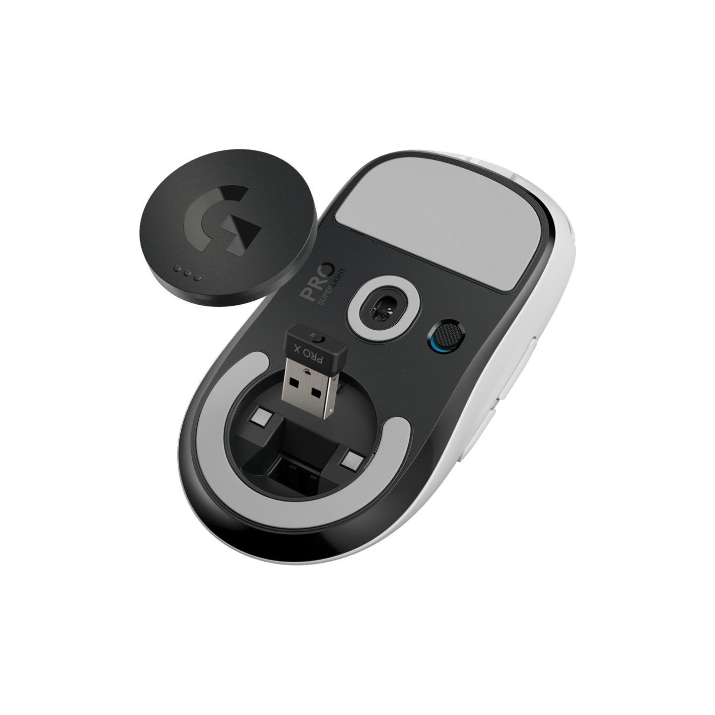 Logitech MOUSE USB OPTICAL WRL PRO X/WHITE 910-005943 LOGITECH