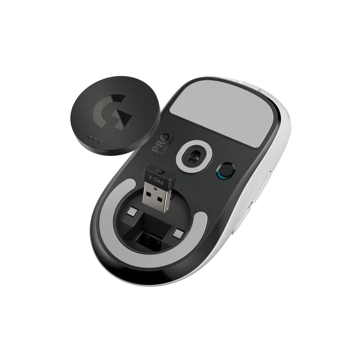 Logitech MOUSE USB OPTICAL WRL PRO X/WHITE 910-005943 LOGITECH