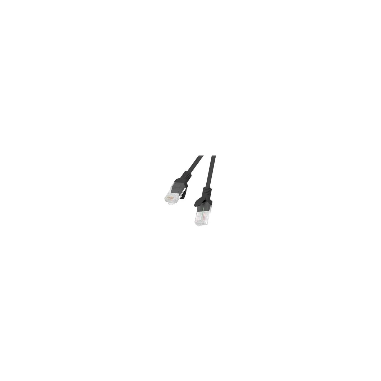 Lanberg | Patchcord CAT.5E UTP Fluke Passed | PCU5-10CC-0300-BK | 3 m | Black