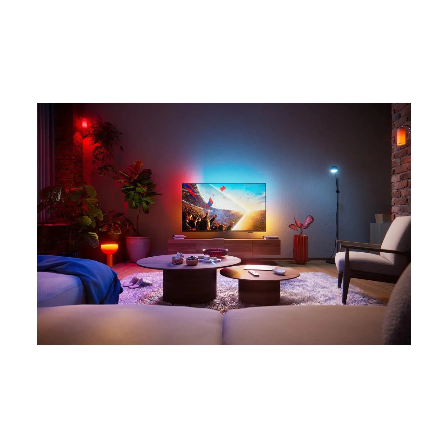 Philips 43" 4K QLED Ambilight Smart TV / 43PUS8001