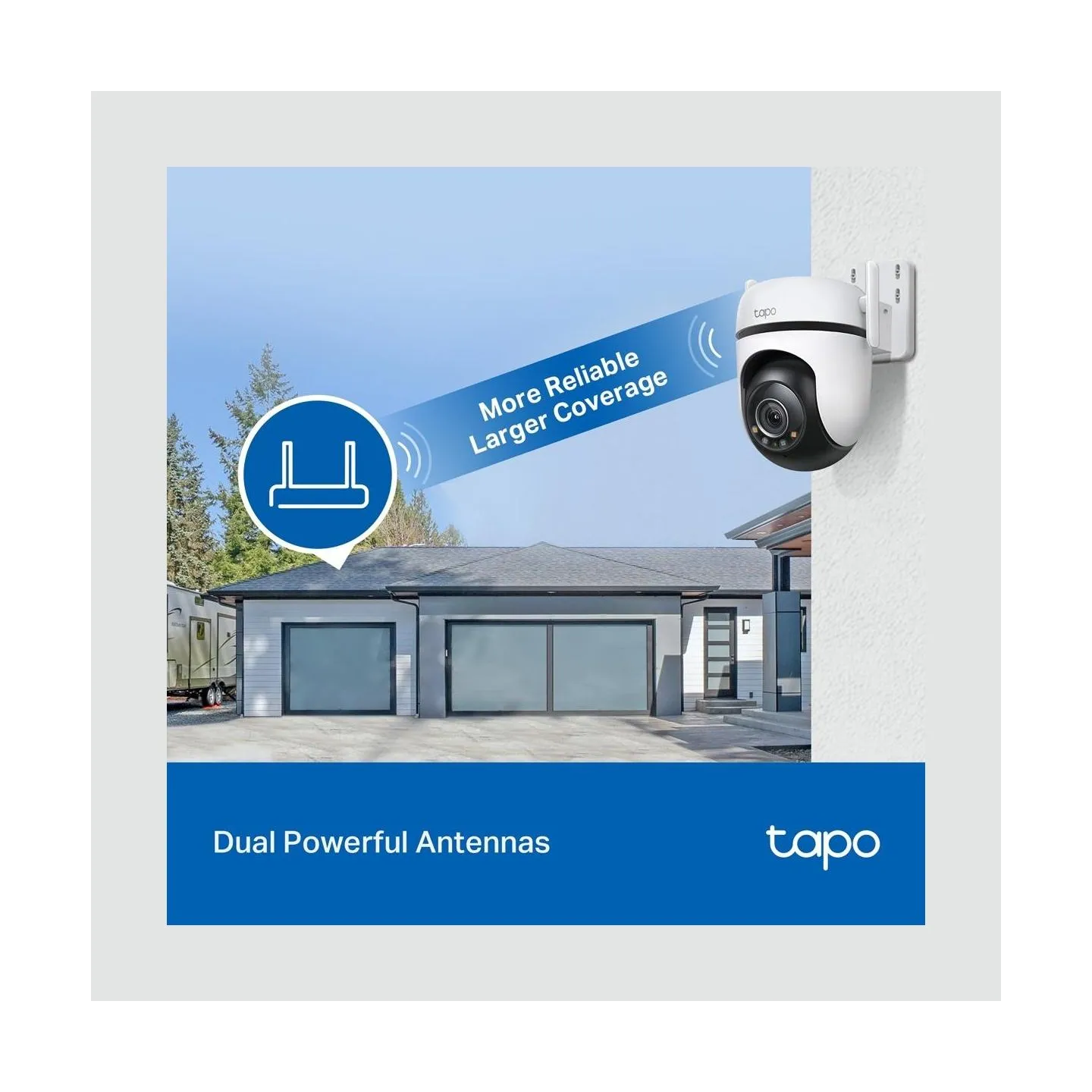 Tp-Link WRL CAMERA 1080P PAN/TILT/TAPO C520WS TP-LINK