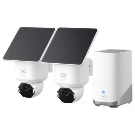 Anker Eufy SoloCam E42 2-Cam Kit (HomeBase 3) | 8 MP | F/1.6 | IP65 | Micro SD, Max. 128 GB