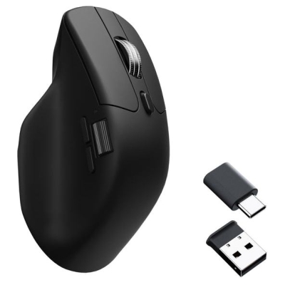Keychron M6 Silent (1000Hz) Black Wireless Mouse / M6S-A1