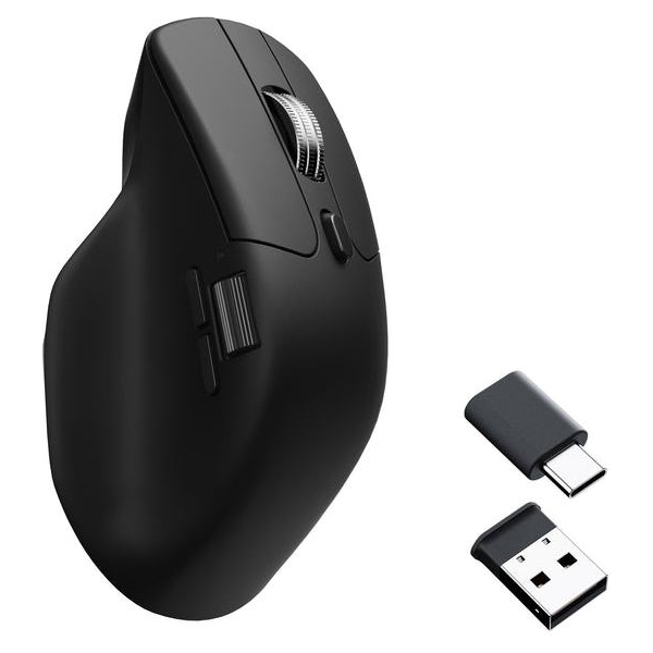 Keychron M6 Silent (1000Hz) Black Wireless Mouse / M6S-A1