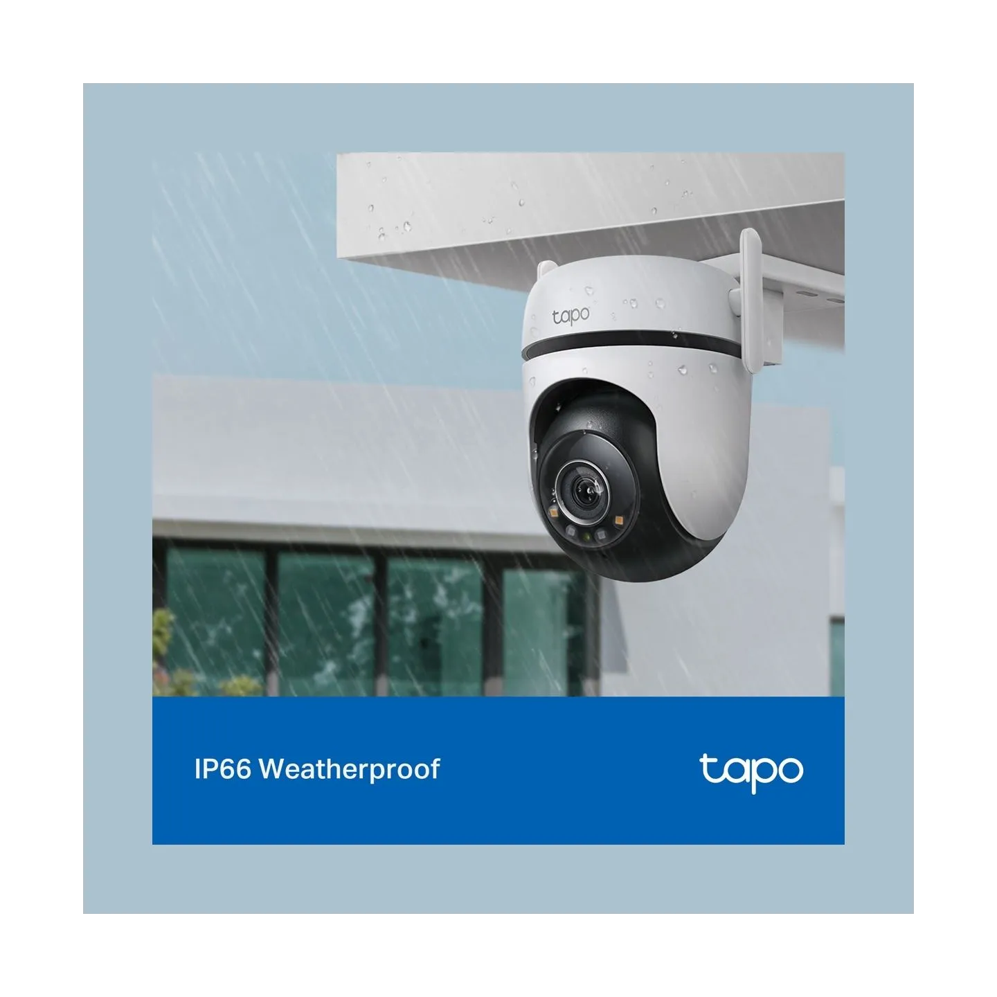 Tp-Link | Pan/Tilt Security Wi-Fi Camera | Tapo C520WS | Dome | 4 MP | 3.18 mm/F1.6 | IP66 | H.264 | MicroSD, up to 512 GB