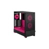 Fractal Design | Pop Air RGB | Side window | ATX, mATX, Mini ITX | ATX | Magenta Core TG Clear Tint
