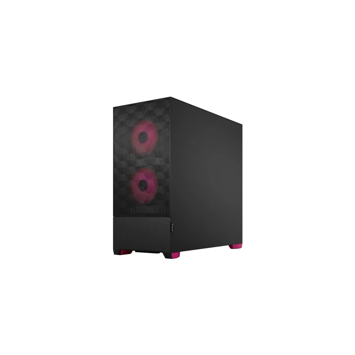 Fractal Design | Pop Air RGB | Side window | ATX, mATX, Mini ITX | ATX | Magenta Core TG Clear Tint