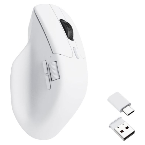 Keychron M6 (1000Hz) White  Wireless Mouse / M6-A3
