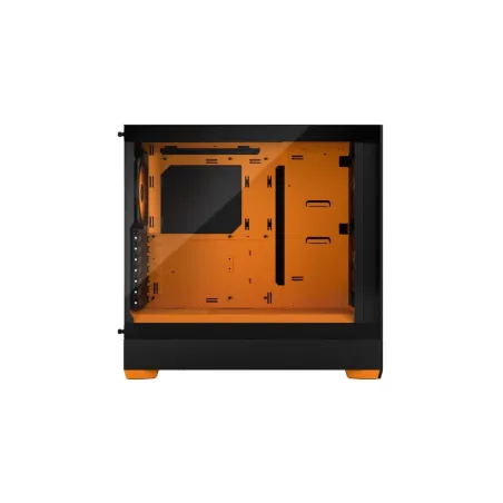 Fractal Design | Pop Air RGB | Side window | ATX, mATX, Mini ITX | ATX | Orange Core TG Clear Tint