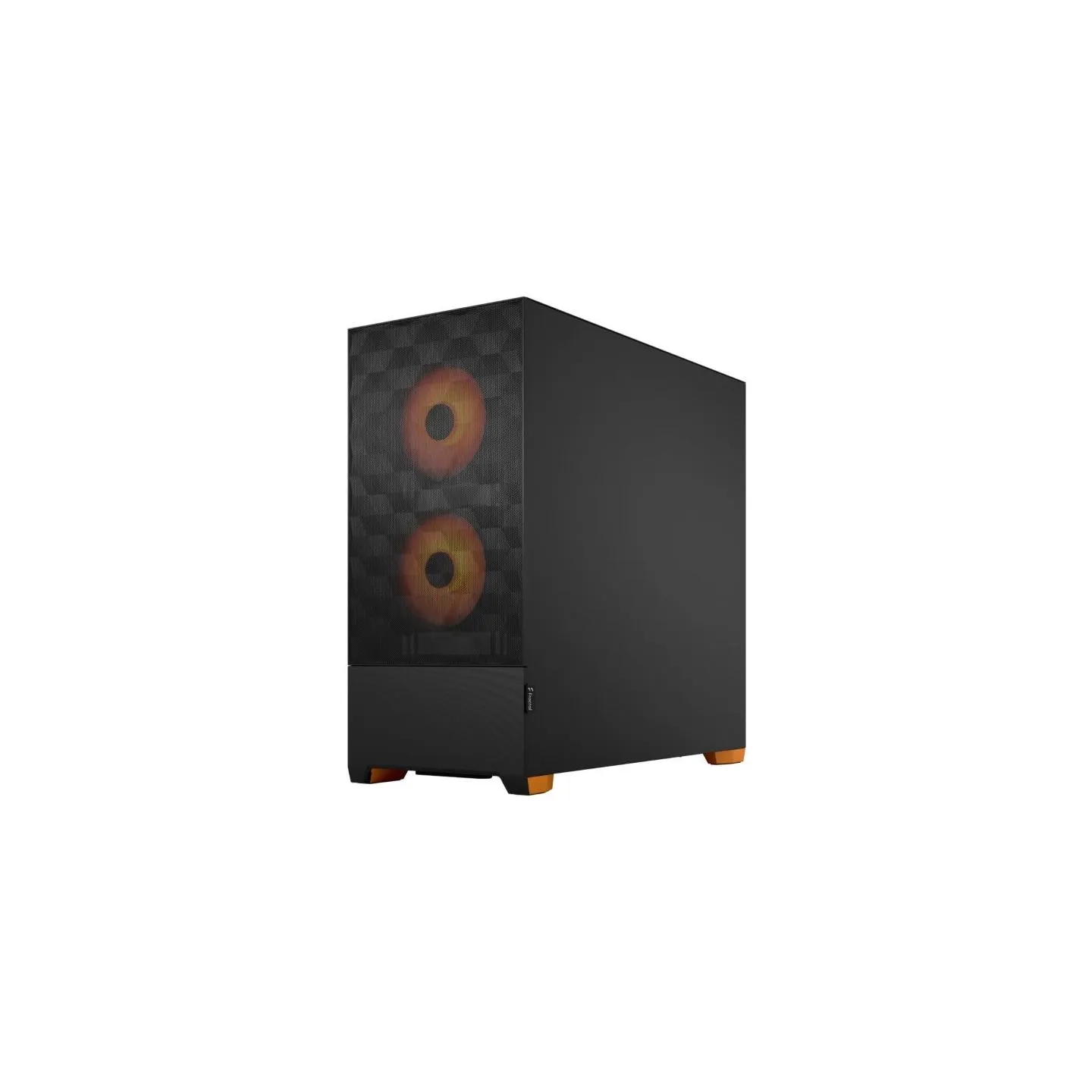 Fractal Design | Pop Air RGB | Side window | ATX, mATX, Mini ITX | ATX | Orange Core TG Clear Tint