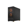 Fractal Design | Pop Air RGB | Side window | ATX, mATX, Mini ITX | ATX | Orange Core TG Clear Tint