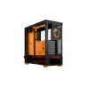 Fractal Design | Pop Air RGB | Side window | ATX, mATX, Mini ITX | ATX | Orange Core TG Clear Tint