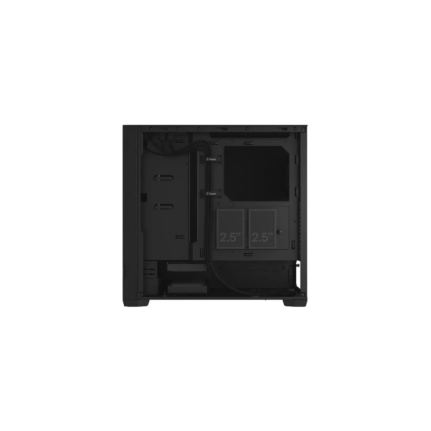 Fractal Design | Pop Silent | Side window | ATX, mATX, Mini ITX | ATX | Black Solid