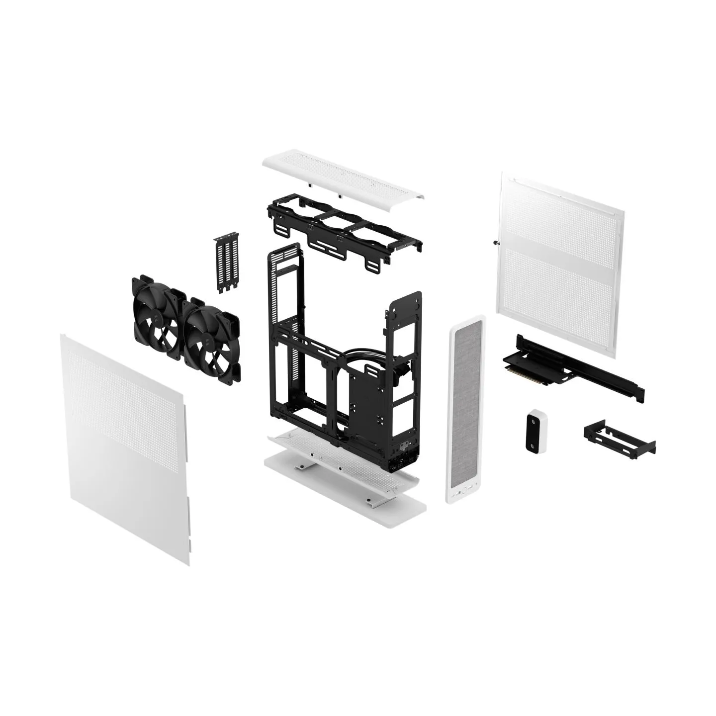 Fractal Design | Ridge | FD-C-RID1N-12 | Mini ITX | SFX, SFX-L | Black