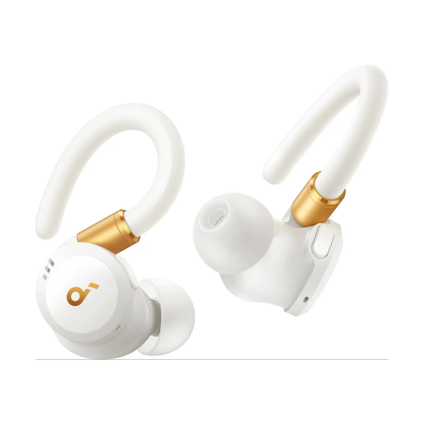 Anker Soundcore | Earbuds with Hook | Sport X20 | Bluetooth | ANC | White/Gold