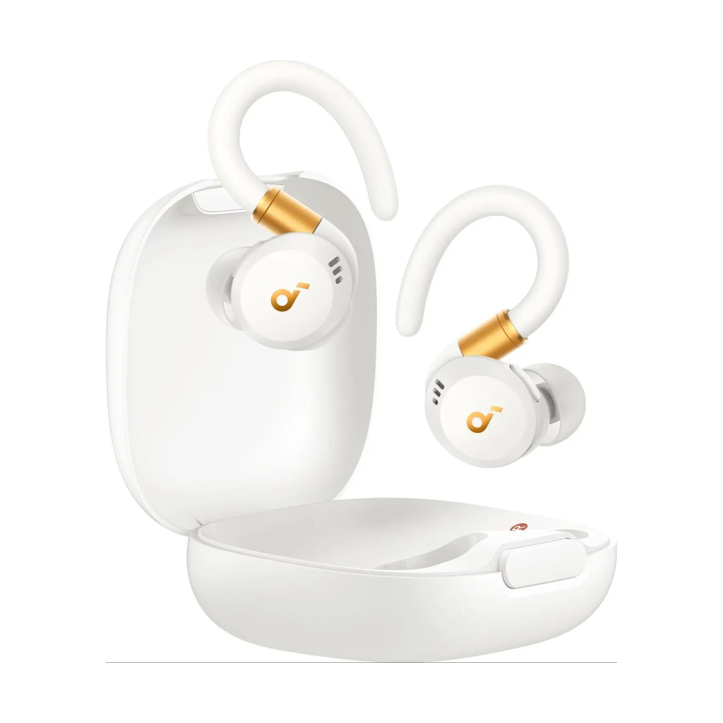 Anker Soundcore | Earbuds with Hook | Sport X20 | Bluetooth | ANC | White/Gold