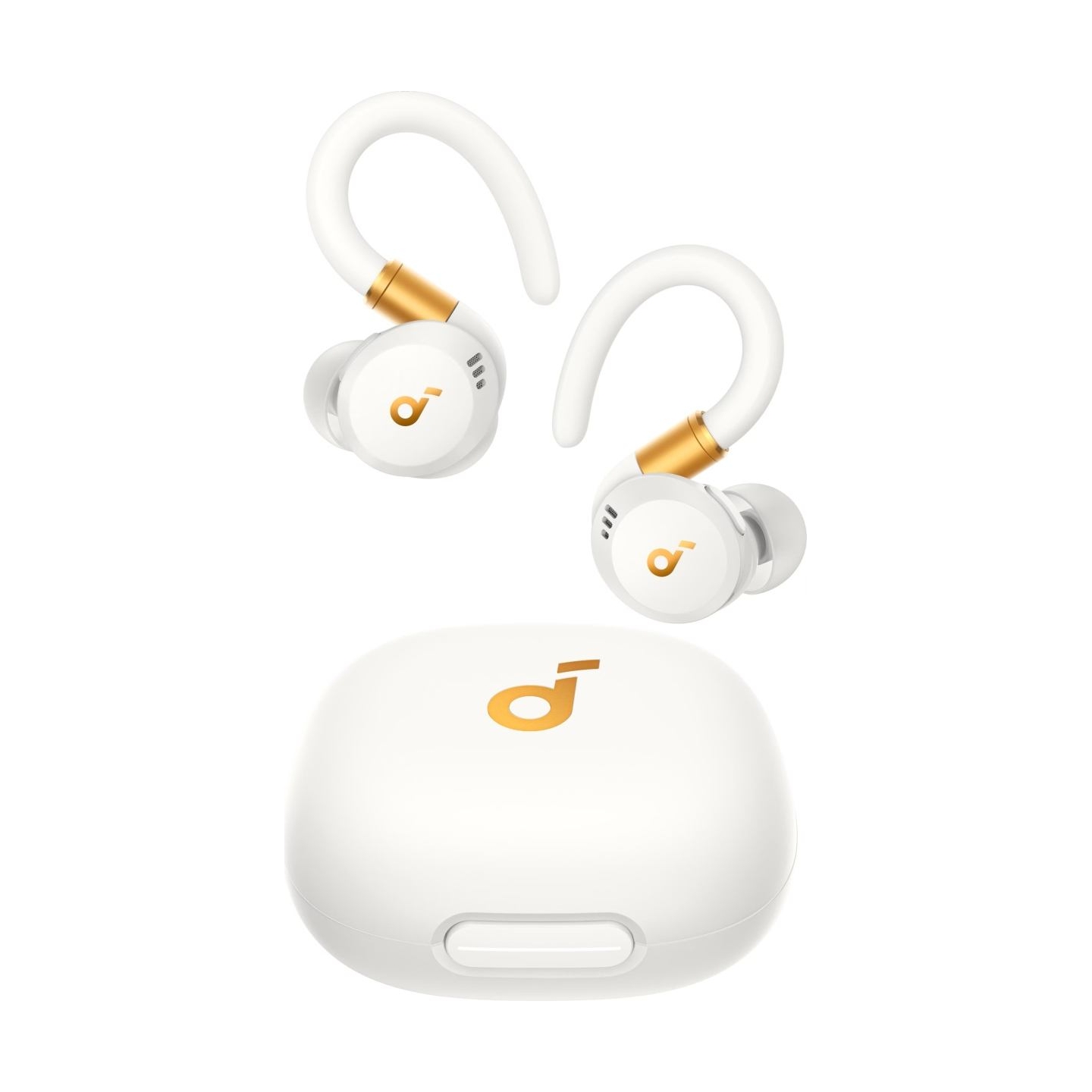 Anker Soundcore | Earbuds with Hook | Sport X20 | Bluetooth | ANC | White/Gold