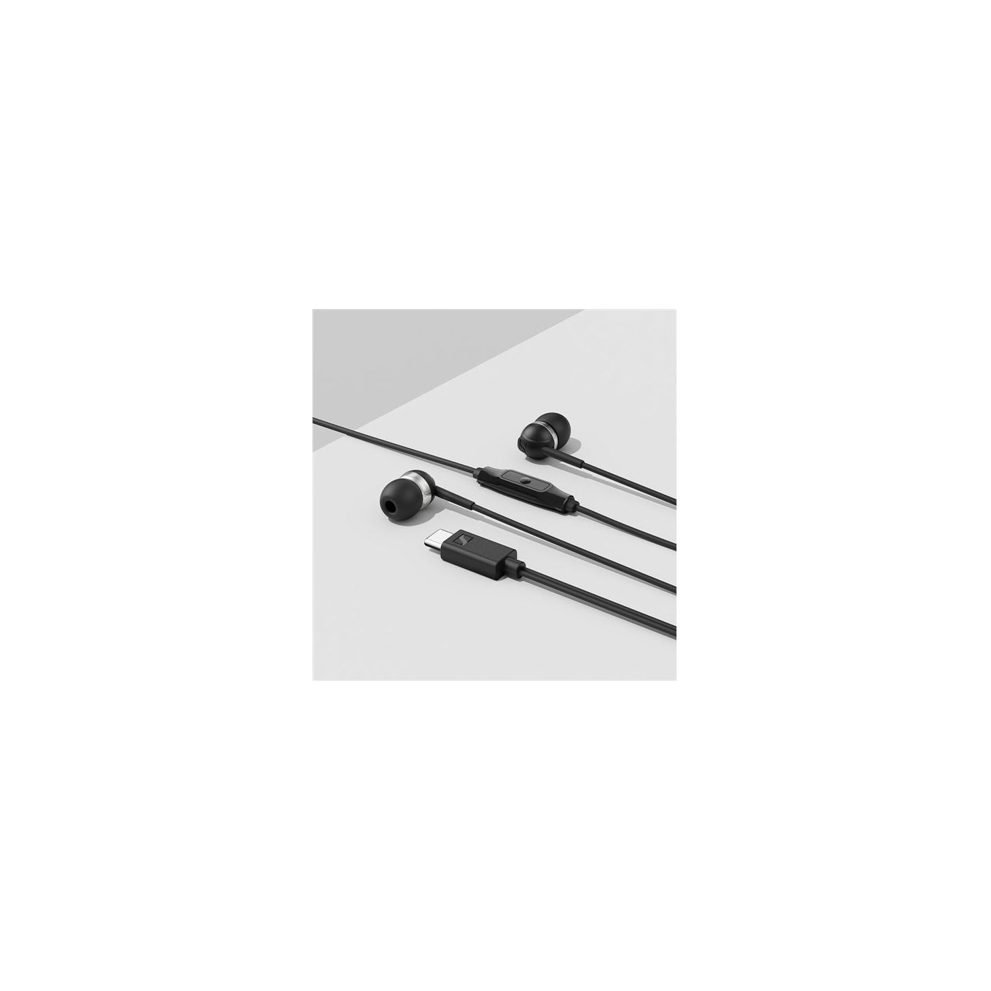 Sennheiser Headphones | CX 80U | Wired | In-ear | Microphone | Black