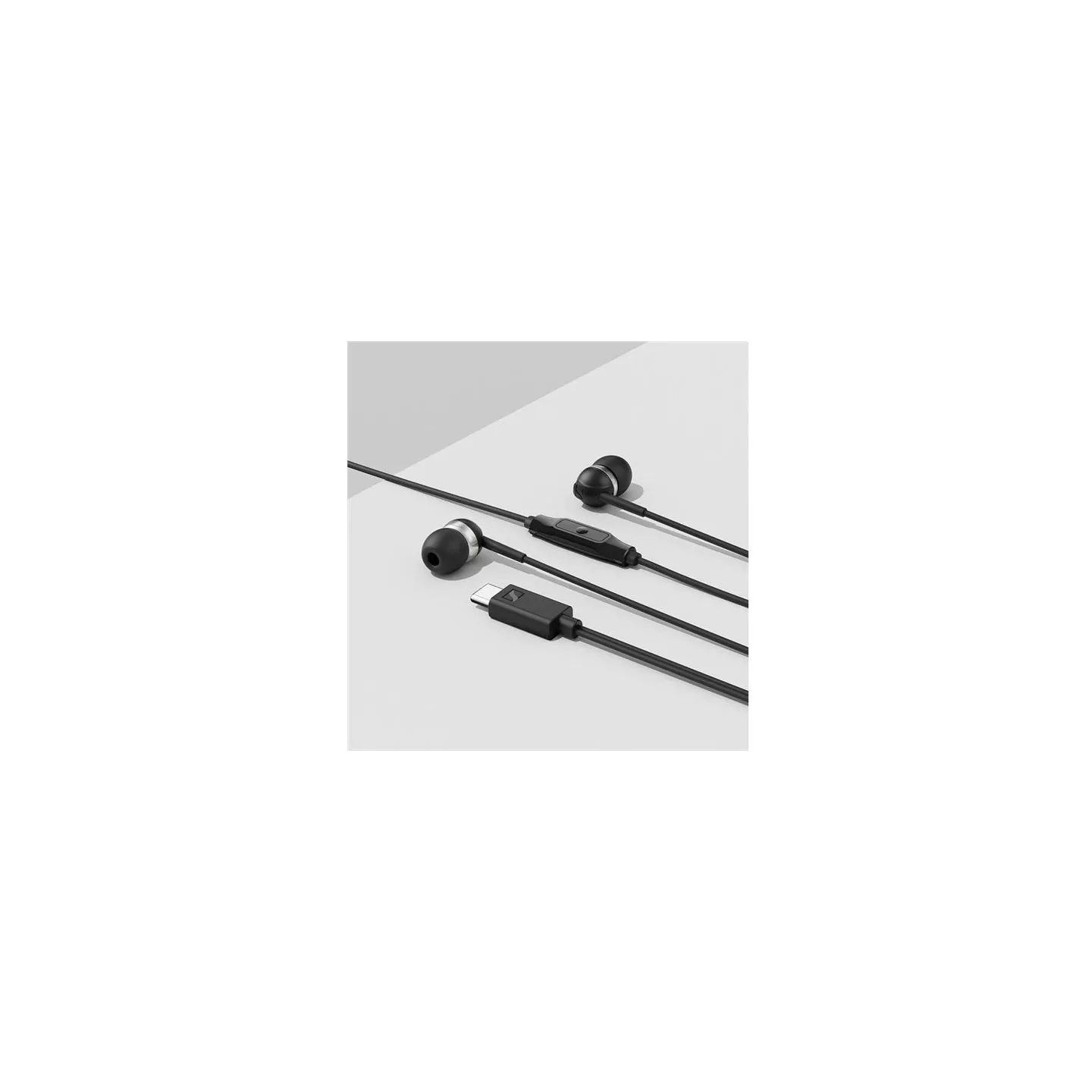 Sennheiser Headphones | CX 80U | Wired | In-ear | Microphone | Black