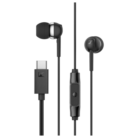 Sennheiser Headphones | CX 80U | Wired | In-ear | Microphone | Black