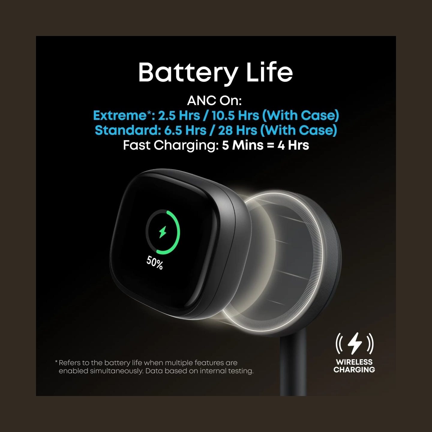 Anker Soundcore Wireless Earbuds | Liberty 5 Pro Max | Bluetooth | In-Ear | Microphone | Black | Noise canceling | Noise reducti