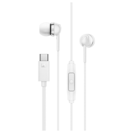 Sennheiser Headphones | CX 80U | Wired | In-ear | Microphone | White