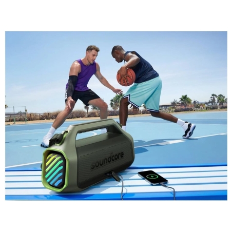 Anker Soundcore Boom 2 Plus A3134 Bluetooth Speaker, Green