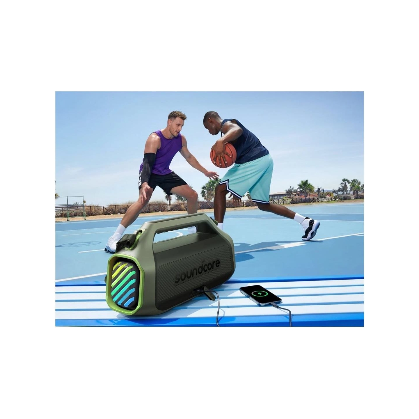 Anker Soundcore Boom 2 Plus A3134 Bluetooth Speaker, Green