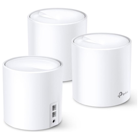 Tp-Link Wireless Router|TP-LINK|Deco X60 (3-pack)|Qtty 3 pc(s)|Qtty 3 pc(s)|Wi-Fi band Dual-band (2.4 GHz / 5 GHz)|Wi-Fi 6 (802.