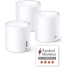 Tp-Link Wireless Router|TP-LINK|Deco X60 (3-pack)|Qtty 3 pc(s)|Qtty 3 pc(s)|Wi-Fi band Dual-band (2.4 GHz / 5 GHz)|Wi-Fi 6 (802.