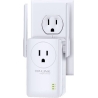 Tp-Link | Extender with AC Passthrough | TL-WA860RE | 10/100 Mbit/s | Ethernet LAN (RJ-45) ports 1 | 802.11n | 2.4GHz | Wi-Fi da