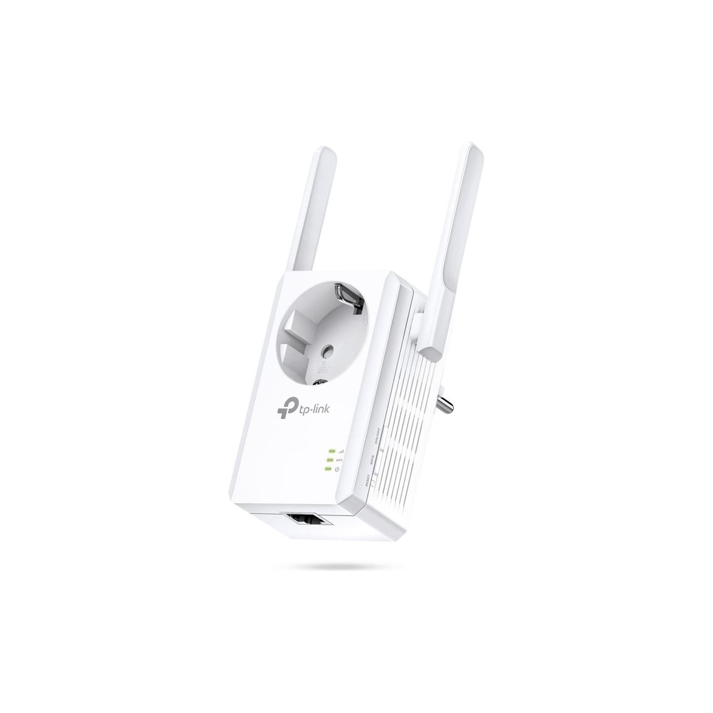 Tp-Link | Extender with AC Passthrough | TL-WA860RE | 10/100 Mbit/s | Ethernet LAN (RJ-45) ports 1 | 802.11n | 2.4GHz | Wi-Fi da