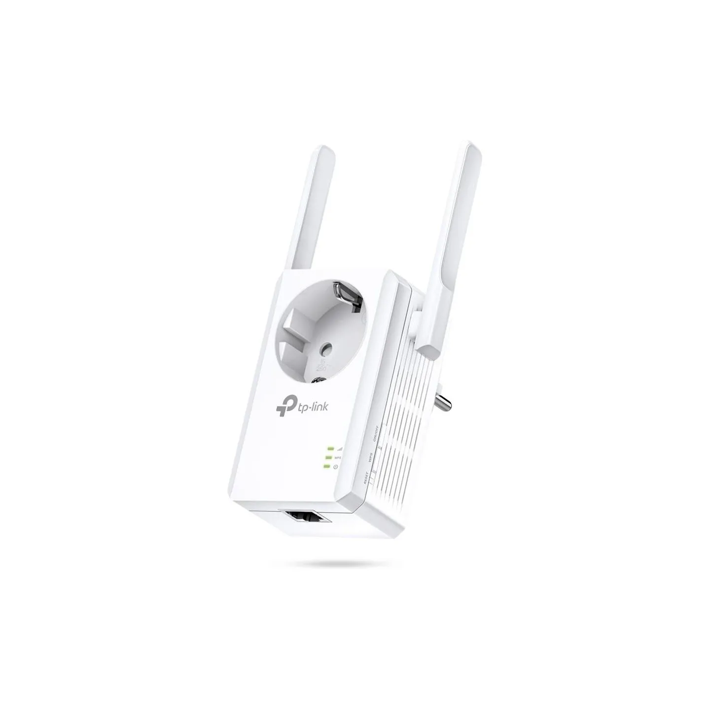 Tp-Link | Extender with AC Passthrough | TL-WA860RE | 10/100 Mbit/s | Ethernet LAN (RJ-45) ports 1 | 802.11n | 2.4GHz | Wi-Fi da