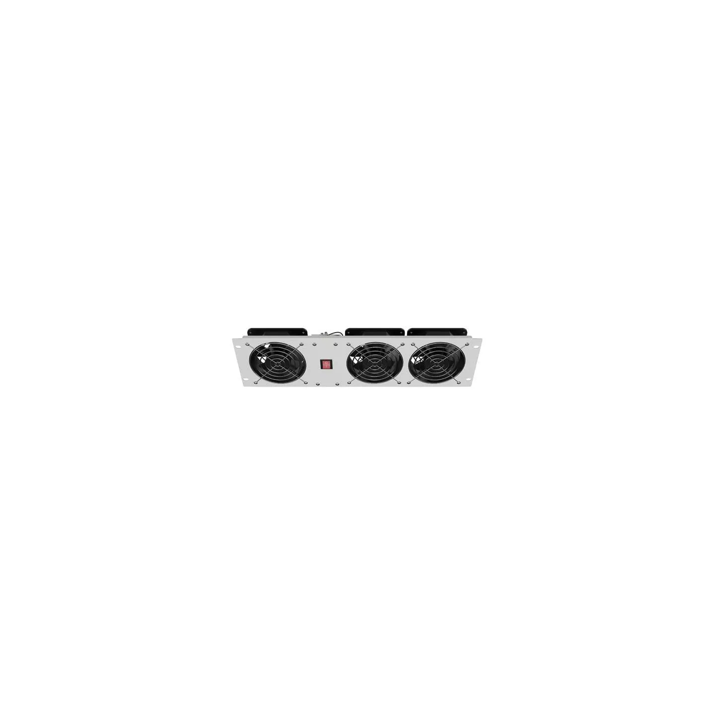 Lanberg Vertical Ventilation Panel 19" 3U for Rack three Fans 230V | AK-1506-S | Grey