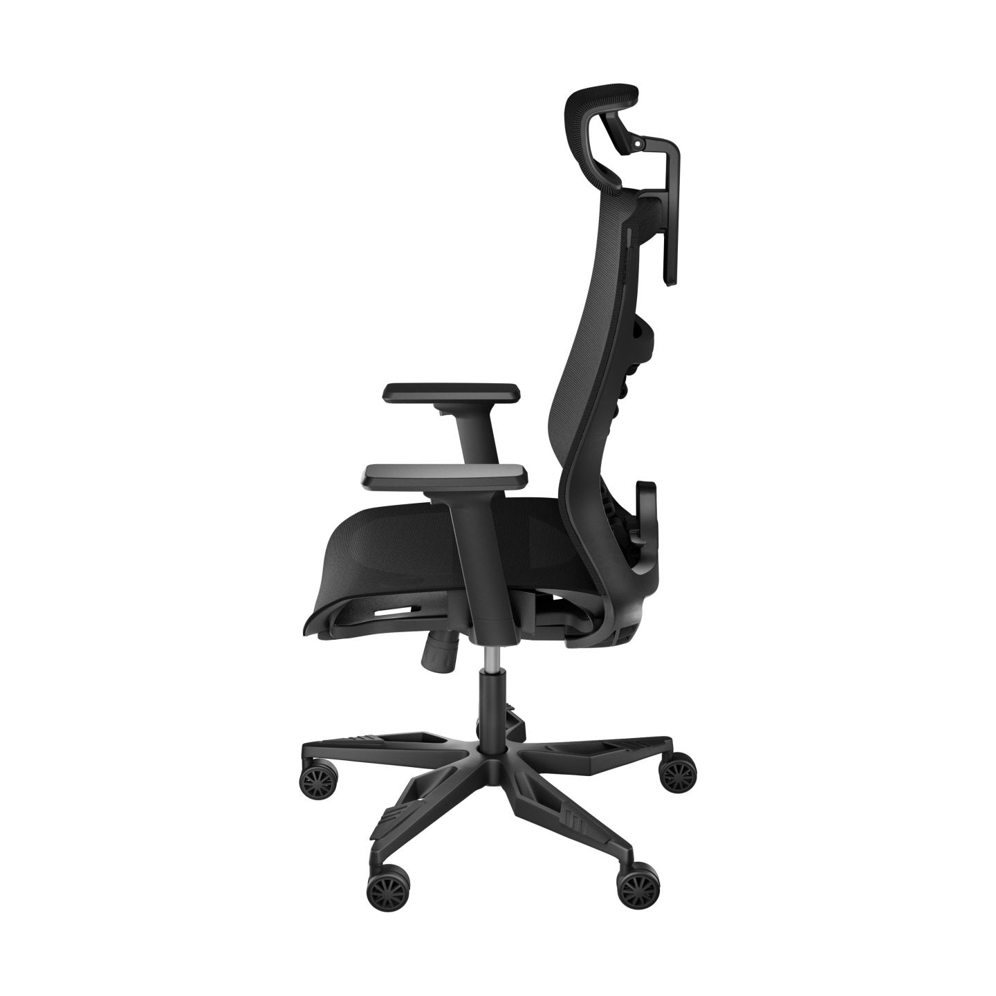 Genesis Ergonomic Chair Astat 700 Base material Aluminum; Castors material: Nylon with CareGlide coating | Black