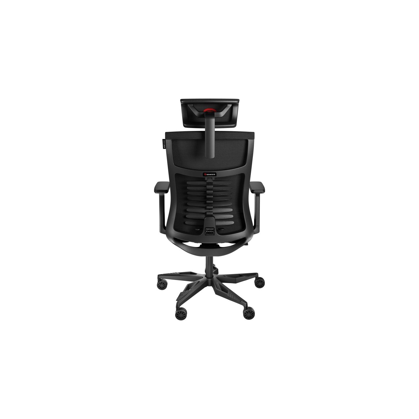 Genesis Ergonomic Chair Astat 700 Base material Aluminum; Castors material: Nylon with CareGlide coating | Black
