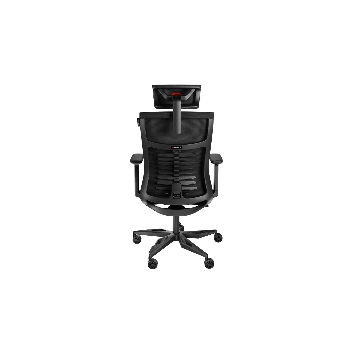 Genesis Ergonomic Chair Astat 700 Base material Aluminum; Castors material: Nylon with CareGlide coating | Black