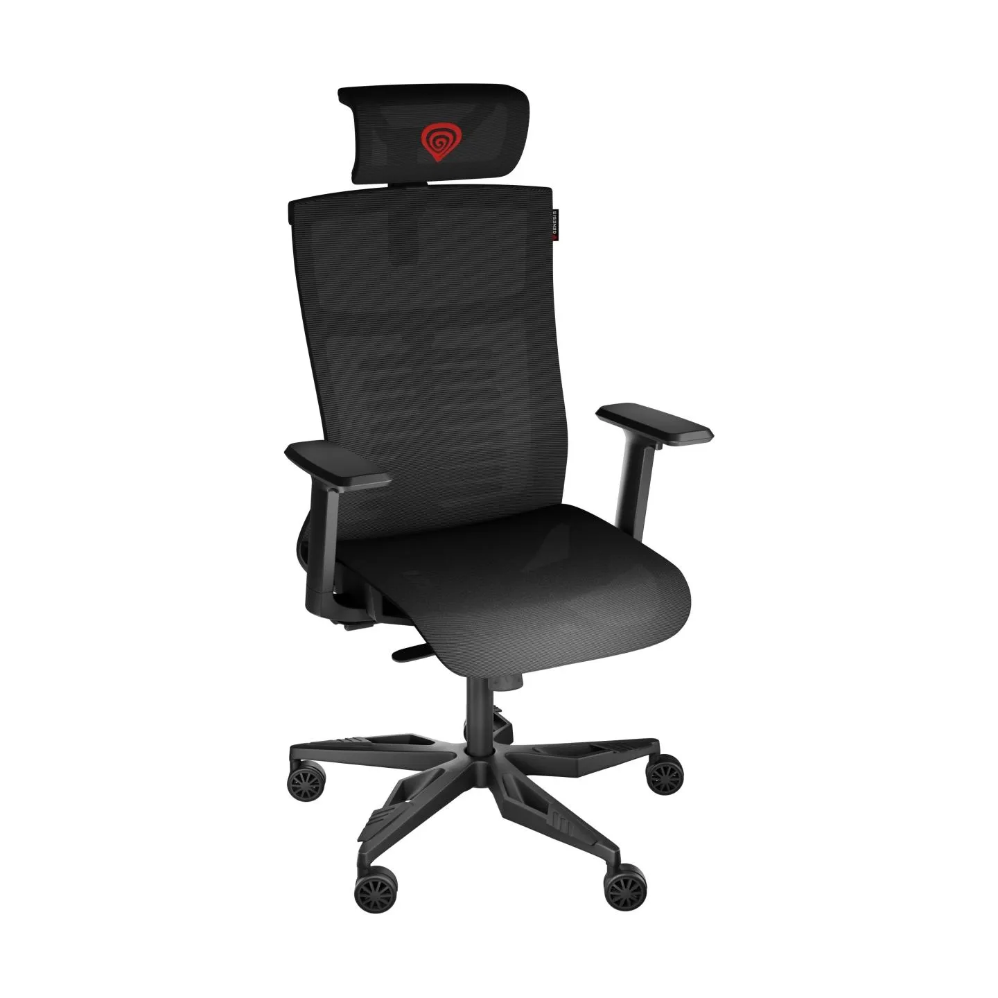 Genesis Ergonomic Chair Astat 700 Base material Aluminum; Castors material: Nylon with CareGlide coating | Black