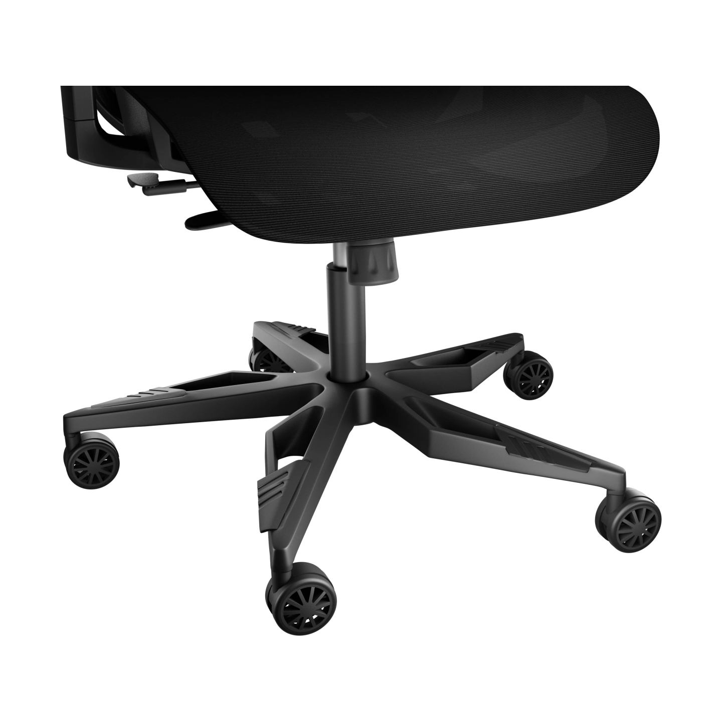 Genesis Ergonomic Chair Astat 700 Base material Aluminum; Castors material: Nylon with CareGlide coating | Black